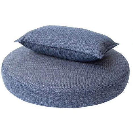 Photo of Kingston Cushion Set for Sun Lounger - Outdoor Cushions - Selected pp/blue - W70 x D70 x H13 cm