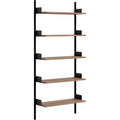 Thumbnail photo of New Works Wall Shelf - Hylde - 190 - Walnut / Black - H190 X W83.5 X D30.5 Cm