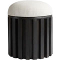 Thumbnail photo of Tribu Stool Linen Coffee-white Chalk