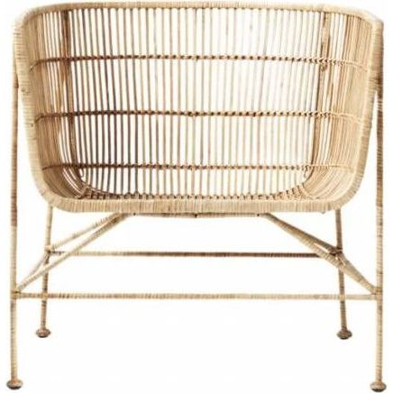 Coon Natural Rattan Lounge Chair