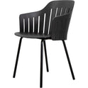 Choice Stol - Stål - Indendørs - Spisebordsstol - Frame: Indoor Steel, Black