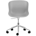 Thumbnail photo of Hyg Chair Swivel frame 5w Gas lift - Office chair - Seat: Grey / Frame: Aluminium - L: 72.5 x D: 72.5 x H: 78/92 x Sh: 38/52 cm