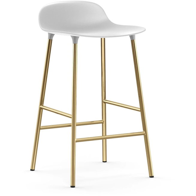 Photo of Form Bar Stool 65 Cm Brass