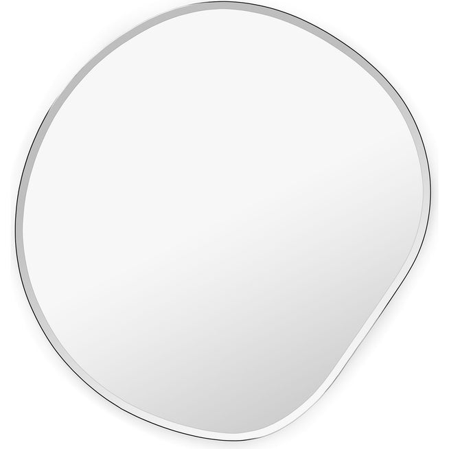 Photo of Pond Mirror - Mørk Sølv Kant - Spejl - X-large - W87 X H94 X D1,5 Cm