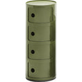 Thumbnail photo of Modular 4985, Green, 4 Compartments - Hurtsar - Anna Castelli Ferrieri - Grön - Plast