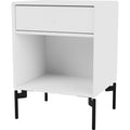 Thumbnail photo of Dream Nightstand - New White / Black Legs - Bedside Table - Peter J. Lassen - White - Mdf