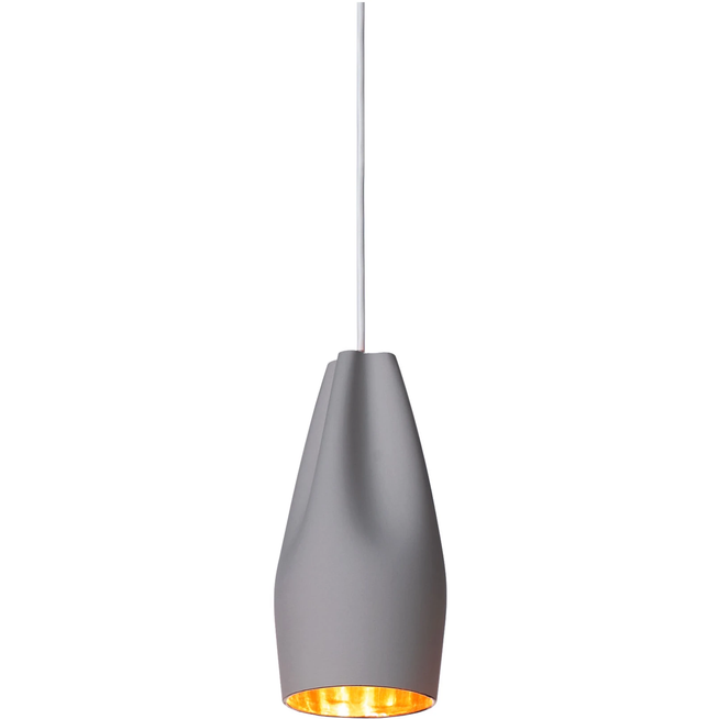 Photo of Pleat Box 13 Led - Grey, Gold - Pendellampor - Mashallah,xavier Mañosa - Grå
