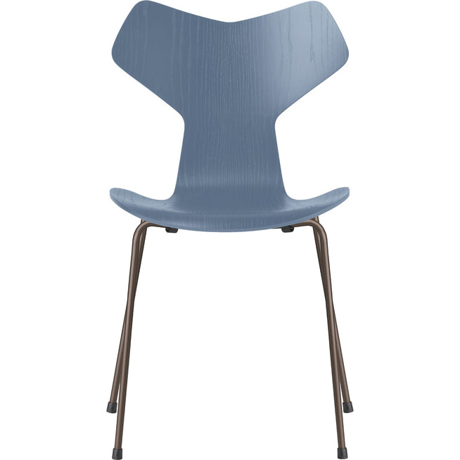Photo of 3130 Grand Prix Chair | Ash Veneer | Brown Bronze Base