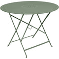 Thumbnail photo of Floréal Table Ø 96 cm, Cactus - Outdoor dining table - Green - Metal