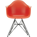 Eames Plastic Armchair Dar - 03 Poppy Red - Basic Dark Base - Matstolar - Charles & Ray Eames - Röd - Metall/plast