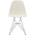 Eames Plastic Chair Dsr - 11 Pebble - Chrome Base - Matstolar - Charles & Ray Eames - Vit - Metall/plast