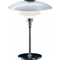Thumbnail photo of Ph 4½-3½ Glas Bordlampe Krom