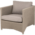 Thumbnail photo of Diamond Lounge Armchair Soft Rope Cane-line Natté Taupe
