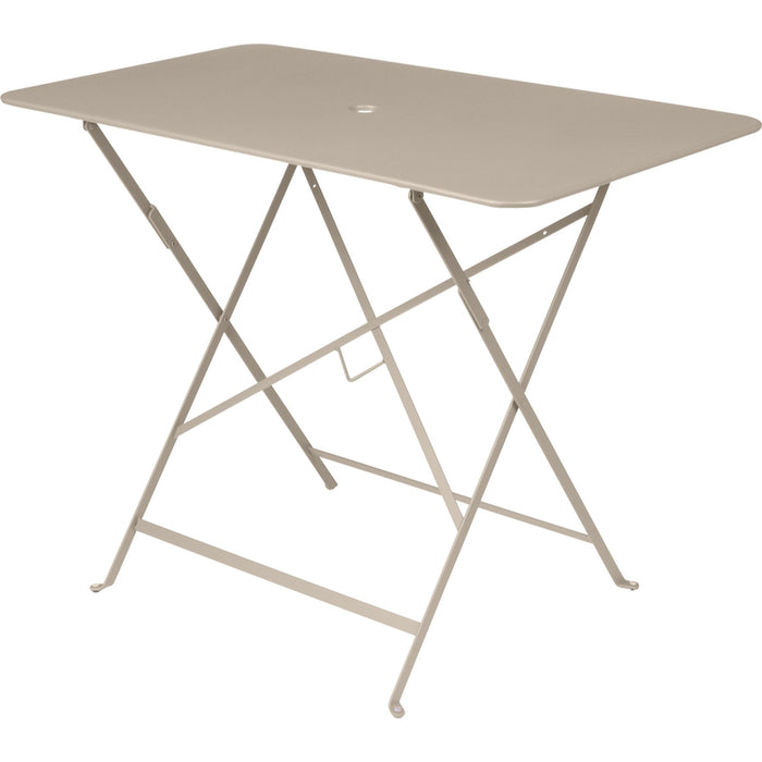 Photo of Bistro Table 97 x 57 cm, Nutmeg - Trädgårdsbord - Beige - Metal