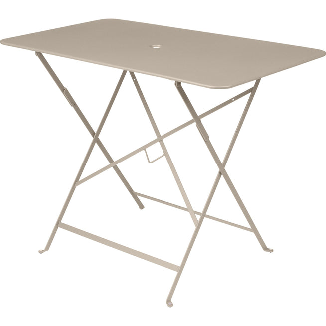 Photo of Bistro Table 97 x 57 cm, Nutmeg - Trädgårdsbord - Beige - Metal