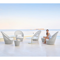 Thumbnail photo of Kingston sun lounger w/wheels
