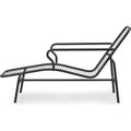 Thumbnail photo of Vig Chaise Longue - Liggestol - Black - L141 X W83 X H82,5 X Sh38 Cm