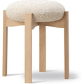 Thumbnail photo of Pioneer Stool 6830 / By Maria Bruun - Skammel - Zero 0001 / Oak Lacquered - Ø41 X H46 Cm