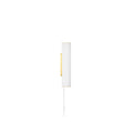 Thumbnail photo of Vuelta Wall Lamp - Væglampe - White/brass