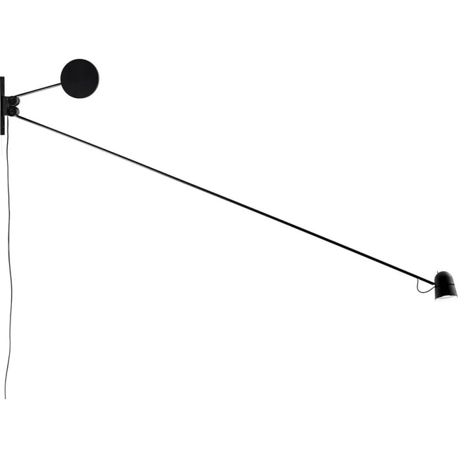 Photo of Counterbalance D73n - Black - Wall Lamps - Daniel Rybakken - Black