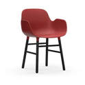Form Armchair Wood - Spisebordsstol - Black Oak / 3
