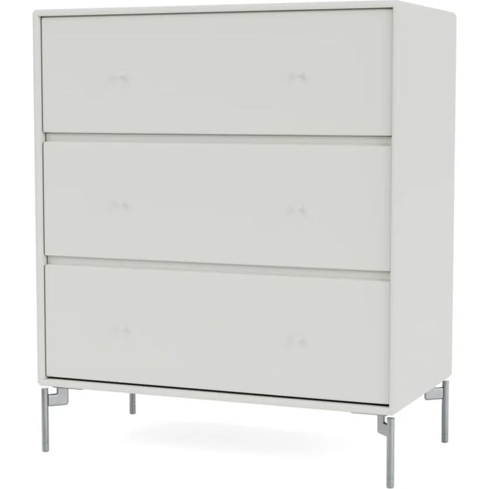 Photo of Carry Dresser - Nordic / Matt Chrome Legs - Dressers - Peter J. Lassen - Grey - Wood