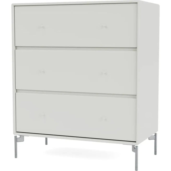 Photo of Carry Dresser - Nordic / Matt Chrome Legs - Dressers - Peter J. Lassen - Grey - Wood