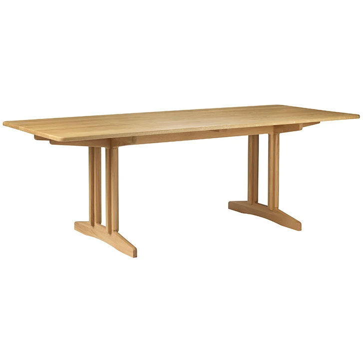 C64 Shaker table from Fdb Møbler (220 x 90 cm, oak solid, oiled)