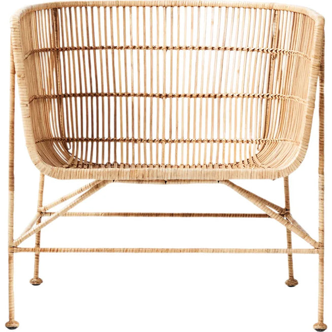 Photo of Coon Natural Rattan Lounge Chair