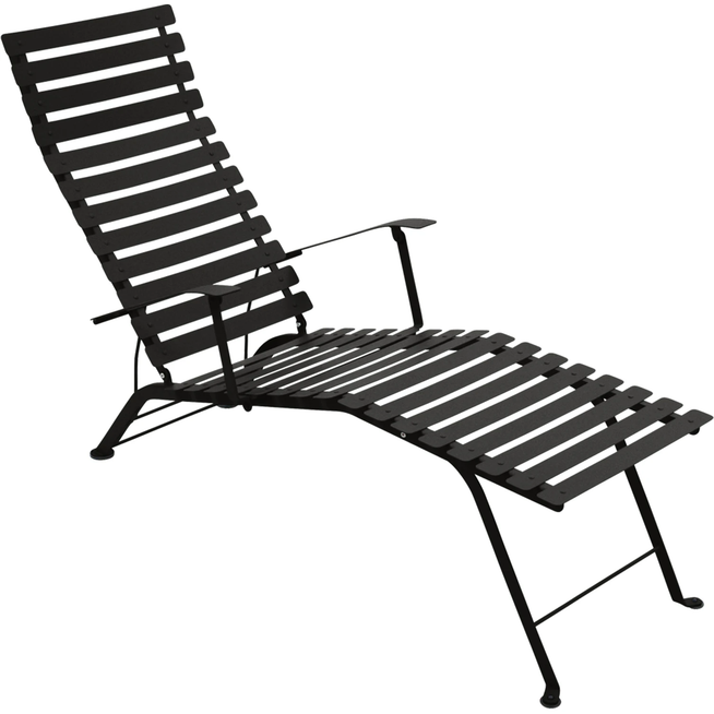 Photo of Bistro Chaise Longue, Liquorice - Solstolar & Solsängar - Patrice Hardy - Metall