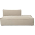 Catena Sofa Open End Right - Rich Linen - Natural