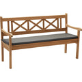 Skagen Bench Cushion, Quickdry Outdoor Foam, Outdoor Textile / Charcoal - Dynor & Kuddar - Skagerak Design Team - Grå