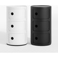 Thumbnail photo of Modular 4988 Mat White, 3 Compartments - Hurtsar - Anna Castelli Ferrieri - Vit - Plast