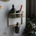 Thumbnail photo of Brass Bathroom Wall Stand