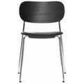 Thumbnail photo of Co Armchair - Chrome - Black Oak/dakar 0842 - Matstolar - Norm Architects - Metall/trä