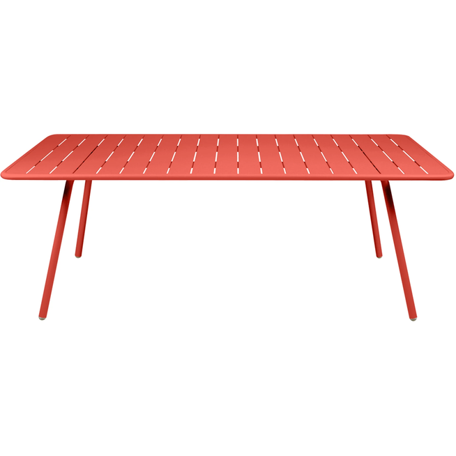 Photo of Luxembourg Table 207 X 100, Nasturtium - Matbord Utomhus - Frédéric Sofia - Orange - Metall