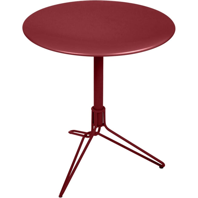 Photo of Flower Pedestal Table Chili 43 - Matbord Utomahs - Harald Gugenbichler - RD - Metal