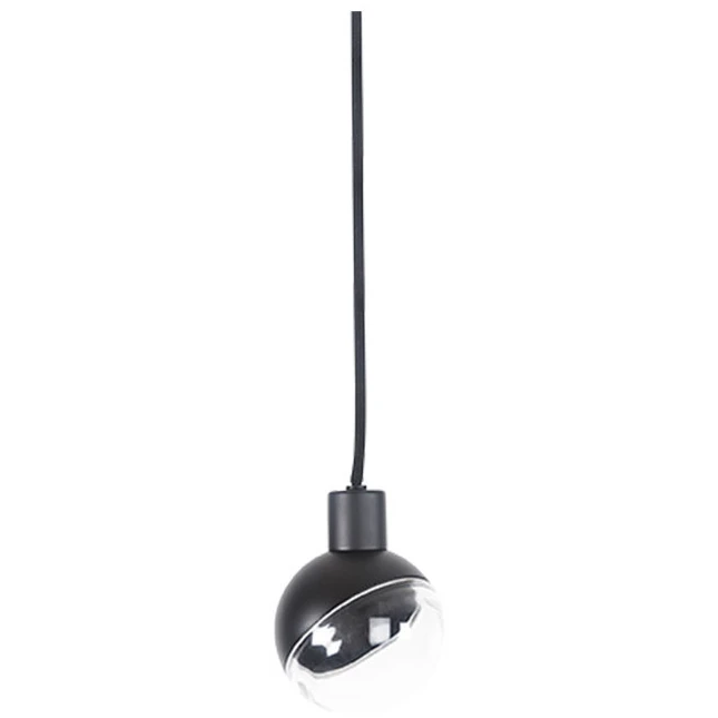 Arc Bulb Pendant Black