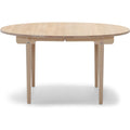 Thumbnail photo of Carl Hansen - Ch337, oak, white oiled, extendable 2 slices, incl. 1 support leg, excl. extension leaves - dining table - Hans J. Wegner