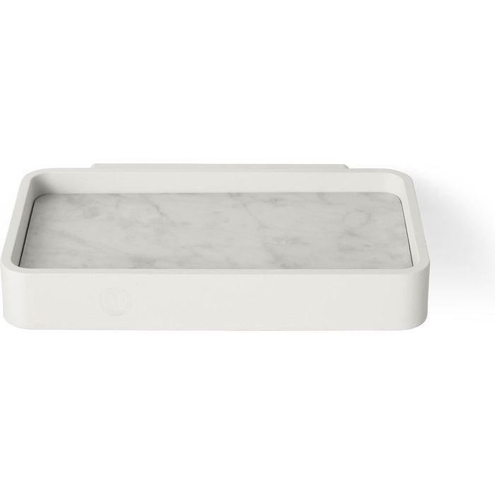 Photo of Shower Tray White/white Marble - Soap Pumps