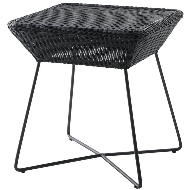 Photo of Breeze Sidebord 5064ls - Havebord - Sort - B: 50 X D: 50 X H: 50 Cm