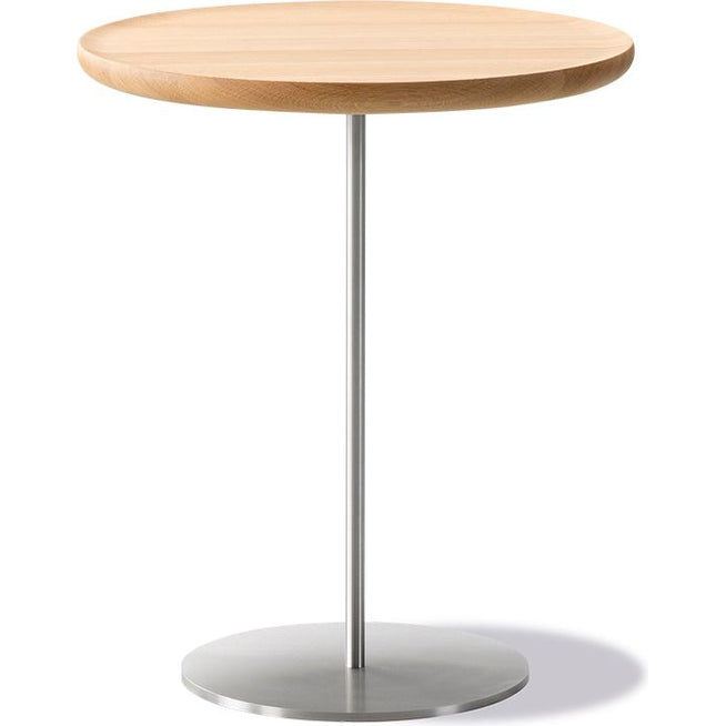 Photo of 6755 Pal Side Table 44x52 cm - Walnut/Stainless Steel