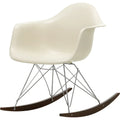 Thumbnail photo of Eames Plastic Armchair Rar - 11 Pebble - Chrome Base - Dark Maple - Dining Chairs - Metal/wood/plastic