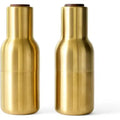 Thumbnail photo of Bottle Grinder Brushed Brass/walnut - Norm Architects - Guld