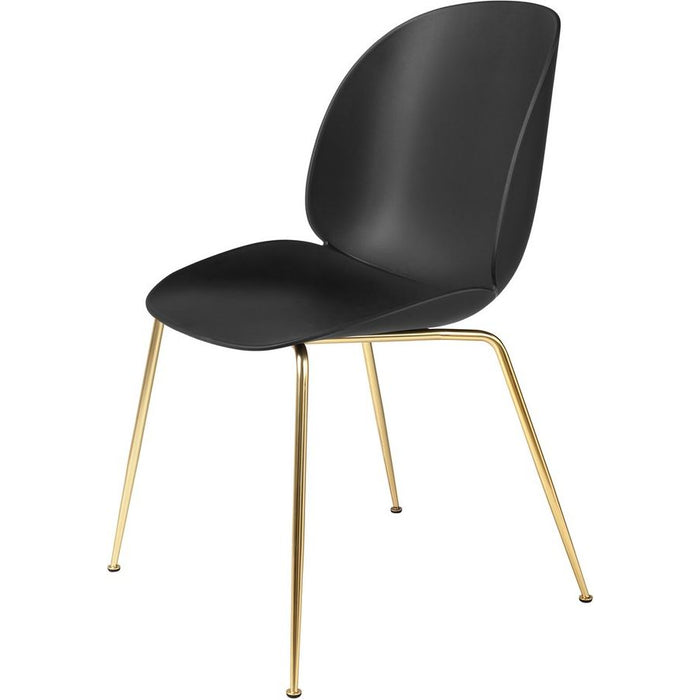 Photo of Beetle Dining Chair, Un-upholstered, Conic Base