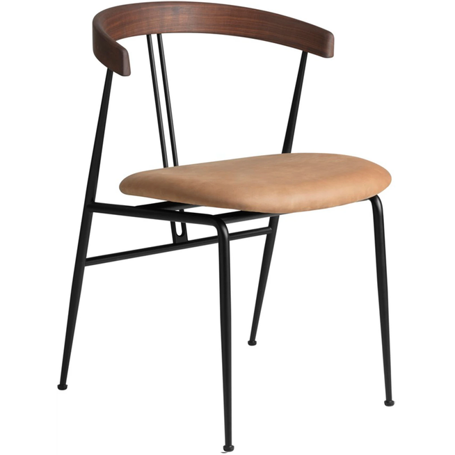 Photo of Violin Dining Chair, Seat Upholstered