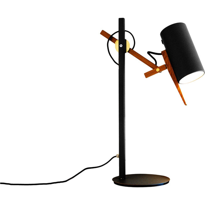 Photo of Scantling S - Black - Table lamps - Mathias Hahn - Black