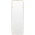 Thumbnail photo of Nimbus Mirror Rectangular Polished Brass - Helkroppsspeglar - Krøyer-sætter-lassen - Guld