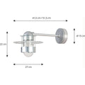 Thumbnail photo of Albertslund Outdoor Wall Lamp Long