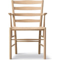 Thumbnail photo of Klint Armchair 3208 / By Kaare Klint - Spisebordsstol - Oak Soap / Natural Papercord - W58 X D55 X H85 X Sh45,5 Cm